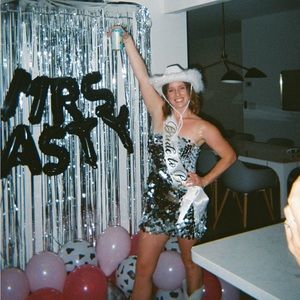 12th tribe Sequin disco mini dress